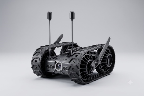 Qaytmas mini multifunctional ground drone loyihasi